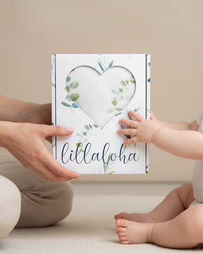 Housse de matelas à langer 100% gaze de coton bio GOTS - 50x70cm - Collection EUKALYPTUS