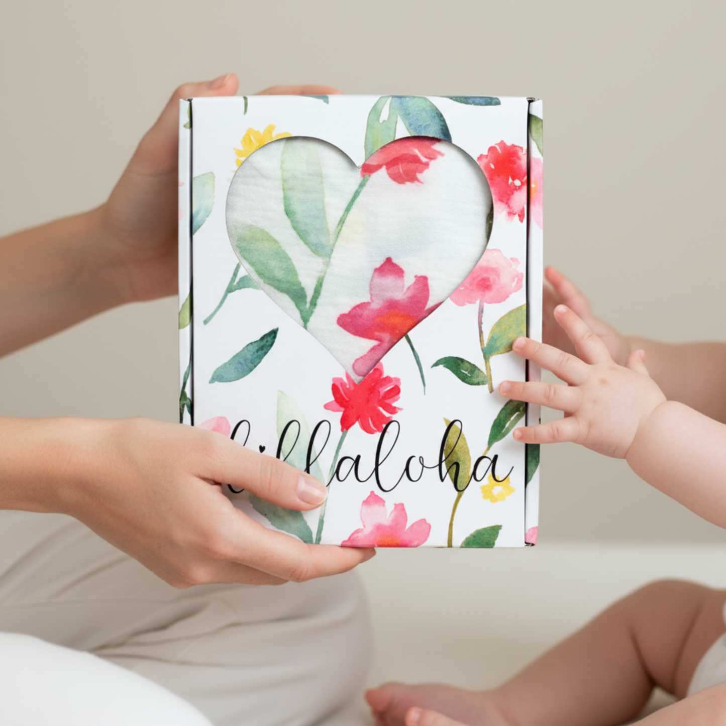 Lot de 2 draps housse 100% gaze de coton bio GOTS - 60x120cm - Collection PEONY